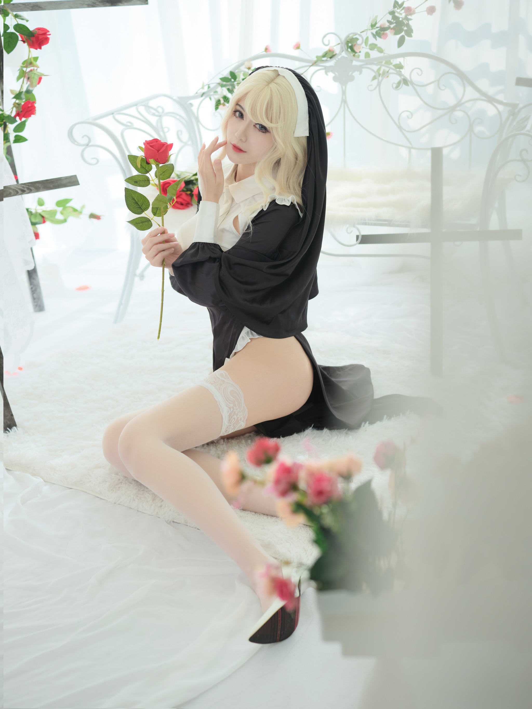 一米八的大梨子 - NO.013 修女[36P]-XikXak